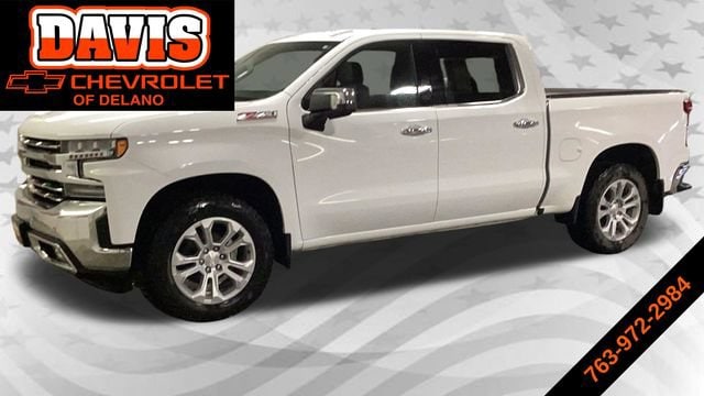 Used 2022 Chevrolet Silverado 1500 Limited LTZ with VIN 3GCUYGET7NG209566 for sale in Delano, Minnesota