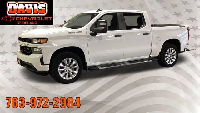 Used 2021 Chevrolet Silverado 1500 Custom with VIN 3GCUYBEF3MG318201 for sale in Delano, Minnesota