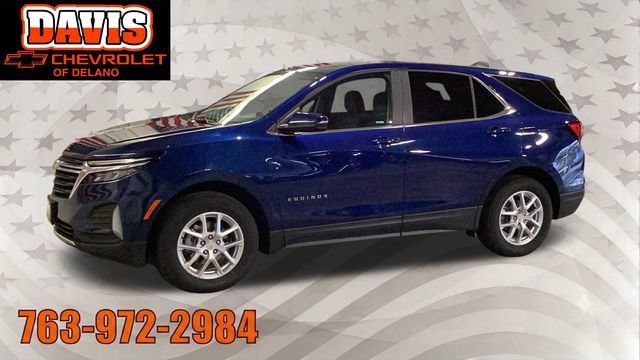 Used 2022 Chevrolet Equinox LT with VIN 3GNAXUEV9NL302772 for sale in Delano, Minnesota