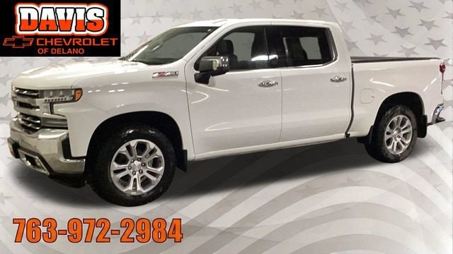 Used 2022 Chevrolet Silverado 1500 Limited LTZ with VIN 3GCUYGET7NG209566 for sale in Delano, Minnesota