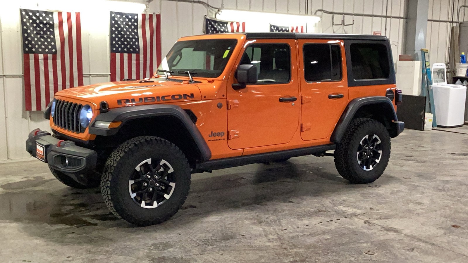 Used 2025 Jeep Wrangler 4-Door Rubicon with VIN 1C4PJXFG6SW626631 for sale in Delano, Minnesota
