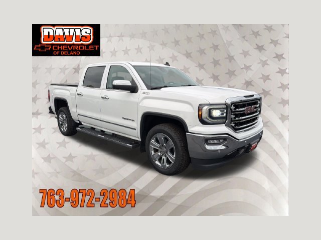 Used 2018 GMC Sierra 1500 SLT with VIN 3GTU2NEJ2JG173347 for sale in Delano, Minnesota