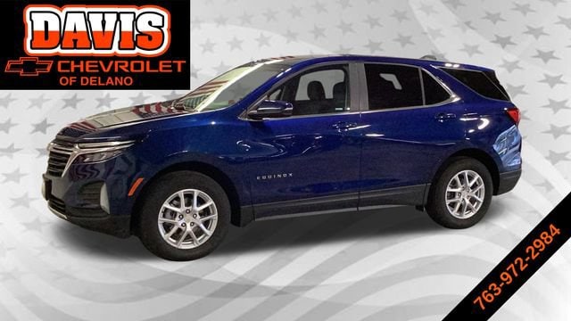 Used 2022 Chevrolet Equinox LT with VIN 3GNAXUEV9NL302772 for sale in Delano, Minnesota