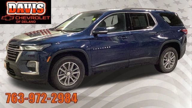 Used 2023 Chevrolet Traverse 1LT with VIN 1GNEVGKW3PJ170480 for sale in Delano, Minnesota