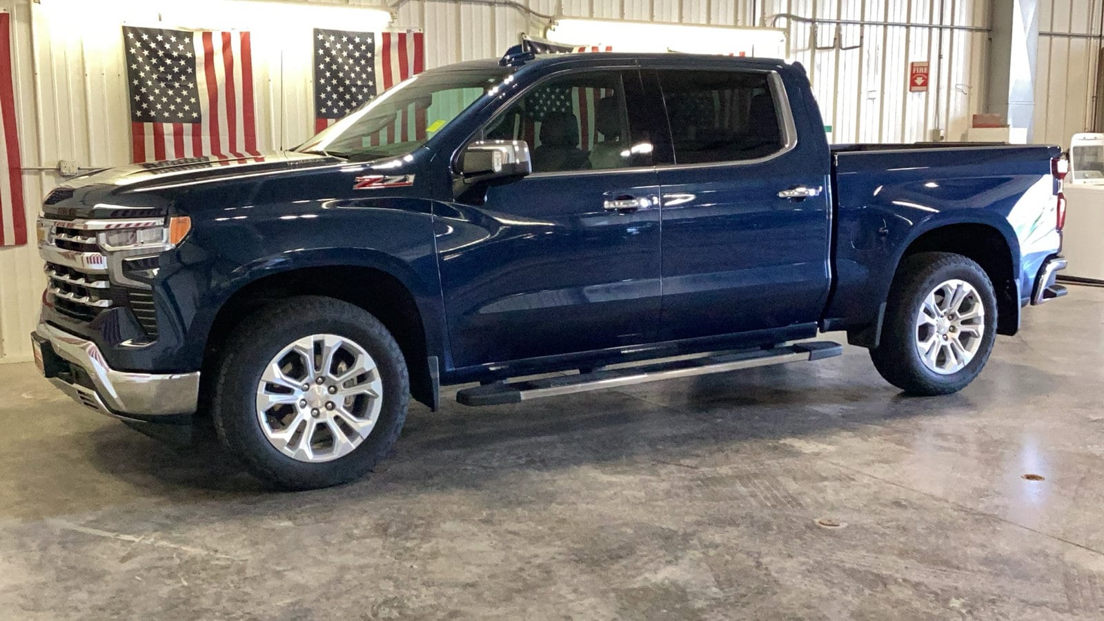 Used 2023 Chevrolet Silverado 1500 LTZ with VIN 1GCUDGE8XPZ168635 for sale in Delano, Minnesota