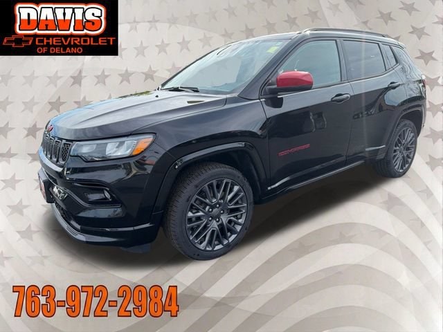 Used 2023 Jeep Compass (RED) Edition with VIN 3C4NJDCN2PT543560 for sale in Delano, Minnesota