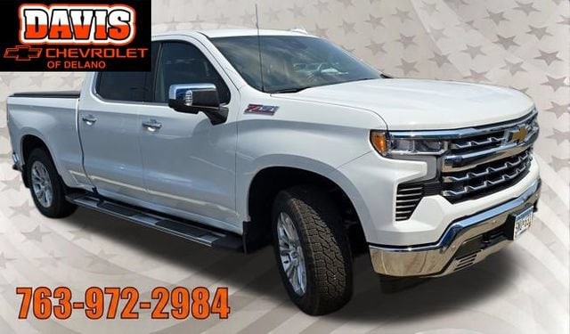 Used 2025 Chevrolet Silverado 1500 LTZ with VIN 1GCUKGED5SZ263857 for sale in Delano, Minnesota