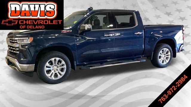 Used 2023 Chevrolet Silverado 1500 LTZ with VIN 1GCUDGE8XPZ168635 for sale in Delano, Minnesota