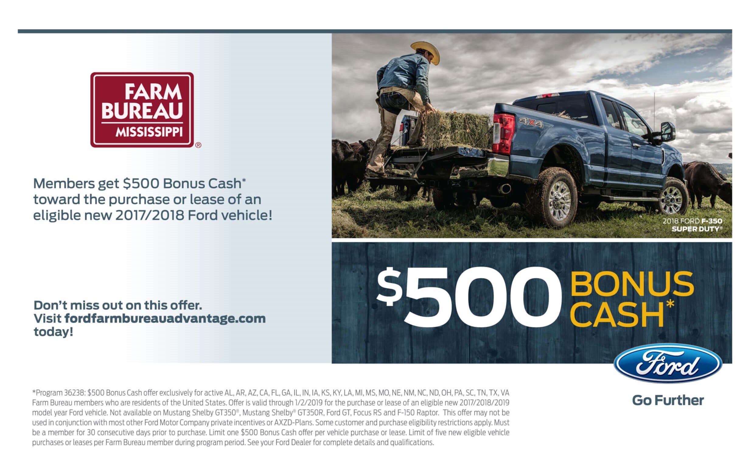 Farm Bureau Rebate Program Davis Ford Sales Inc.