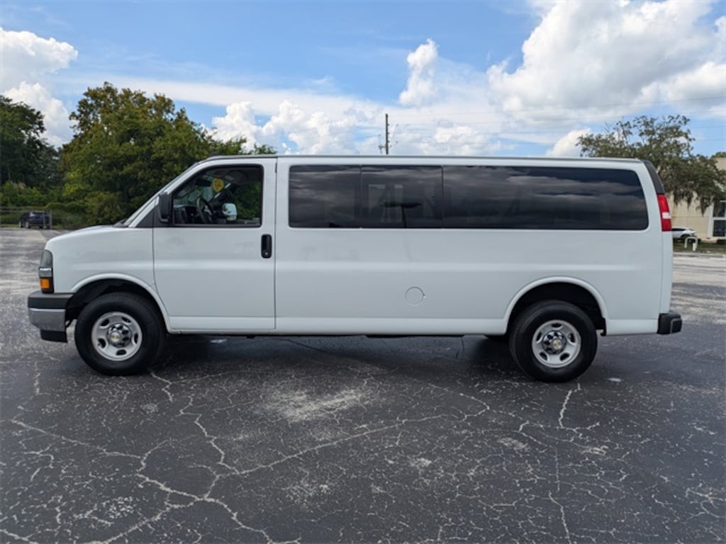 Certified 2024 Chevrolet Express 3500 LT Van Extended Passenger Van