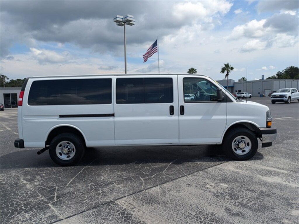 Certified 2024 Chevrolet Express 3500 LT Van Extended Passenger Van