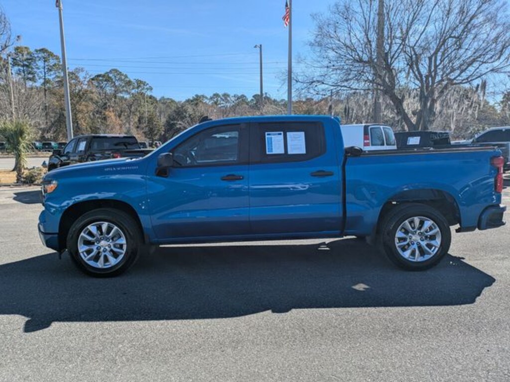 Used 2024 Chevrolet Silverado 1500 Custom Truck Crew Cab