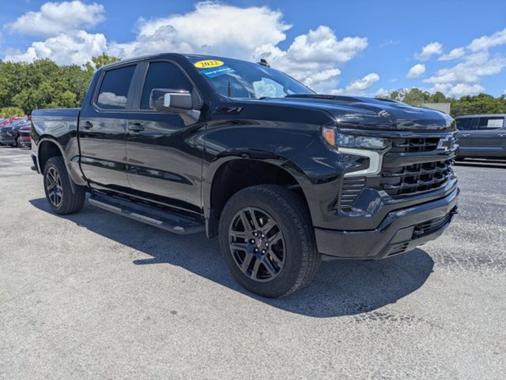 Certified 2022 Chevrolet Silverado 1500 LT Trail Boss Truck Crew Cab
