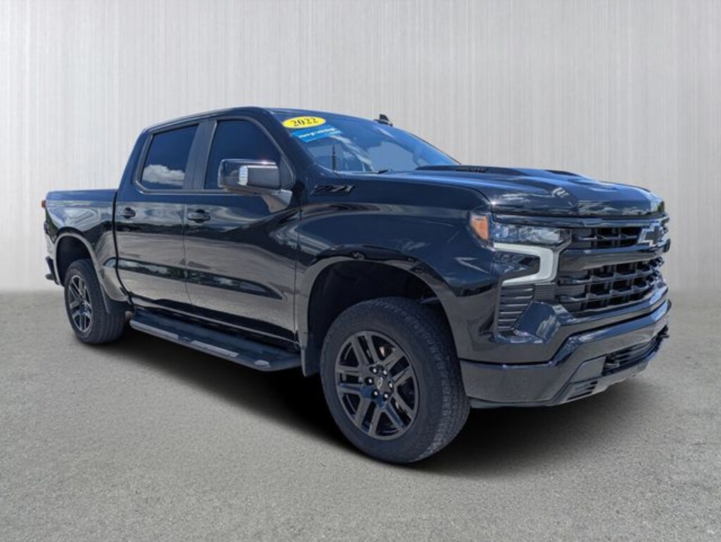 Certified 2022 Chevrolet Silverado 1500 LT Trail Boss Truck Crew Cab