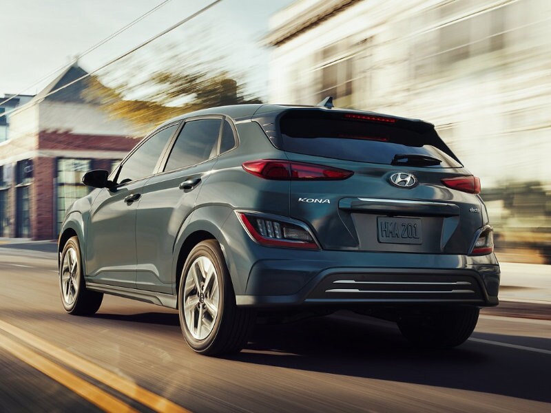 A 2022 Hyundai Kona Electric prioritizes efficiency near Lawrenceville NJ