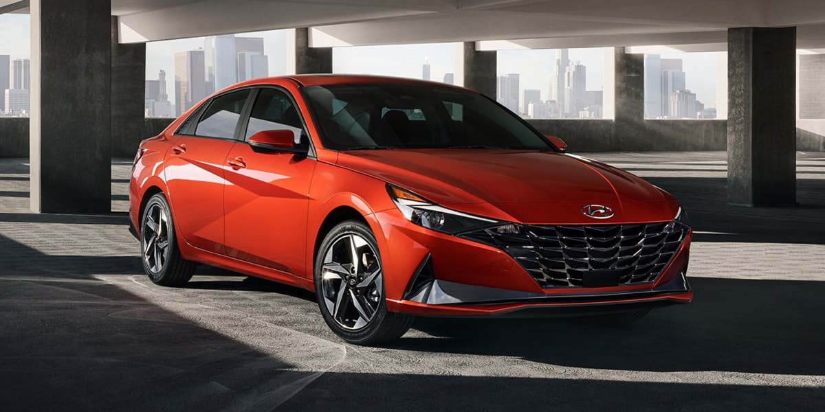 A 2021 Hyundai Elantra offers many options near Lawrenceville NJ