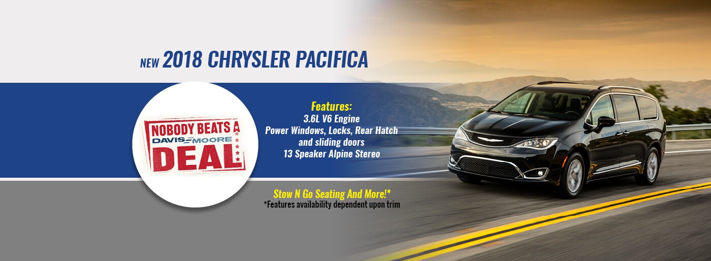 New 2018 Chrylser Pacifica