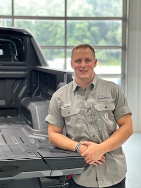 Staff member Austin Maurer from ID_821363