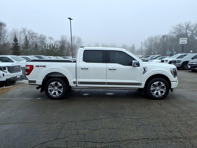 Used 2021 Ford F-150 Platinum with VIN 1FTFW1E8XMFA78656 for sale in Litchfield, Minnesota