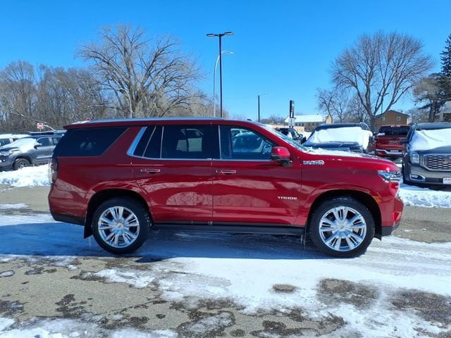 Used 2023 Chevrolet Tahoe High Country with VIN 1GNSKTKT7PR324040 for sale in Litchfield, Minnesota