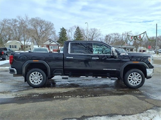 Used 2022 GMC Sierra 3500HD SLT with VIN 1GT49UEY1NF131343 for sale in Litchfield, Minnesota