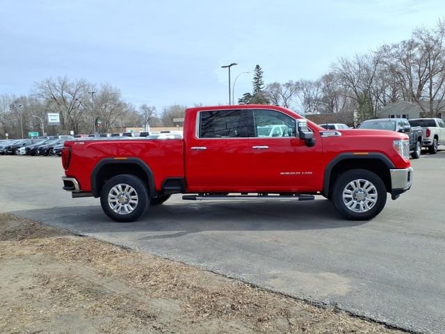 Used 2021 GMC Sierra 3500HD SLT with VIN 1GT49UEY7MF275543 for sale in Litchfield, Minnesota
