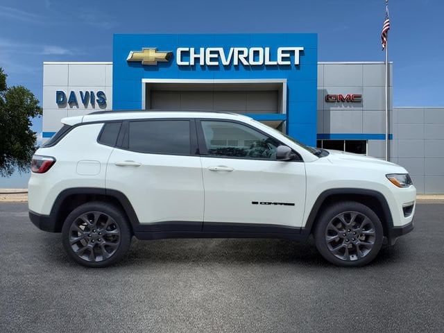 Used 2021 Jeep Compass 80th Spec. Edition with VIN 3C4NJDEB4MT570290 for sale in Litchfield, Minnesota