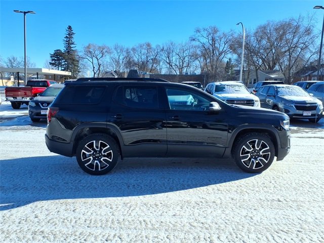 Used 2021 GMC Acadia SLT with VIN 1GKKNULS5MZ109767 for sale in Litchfield, Minnesota