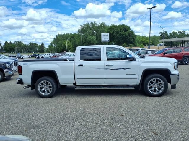 Used 2018 GMC Sierra 1500 SLT with VIN 3GTU2NEC4JG267960 for sale in Litchfield, Minnesota