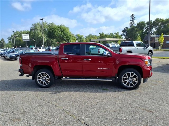 Used 2021 GMC Canyon Denali with VIN 1GTG6EEN9M1158416 for sale in Litchfield, Minnesota