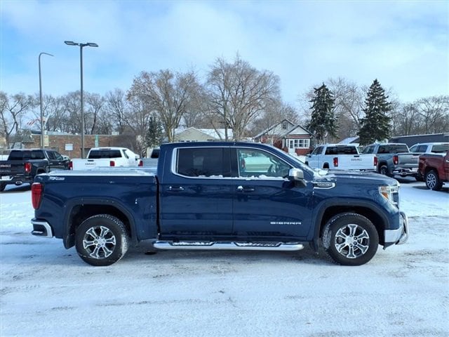 Used 2021 GMC Sierra 1500 SLE with VIN 1GTU9BED9MZ265712 for sale in Litchfield, Minnesota