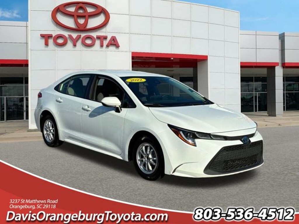 Certified 2022 Toyota Corolla Hybrid LE Sedan