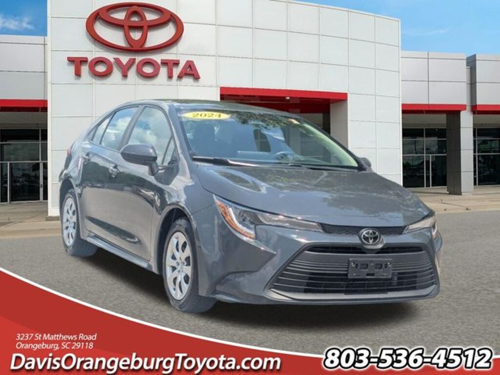Certified 2024 Toyota Corolla LE Sedan