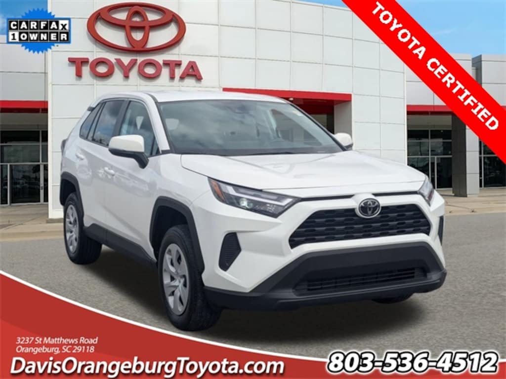 Certified 2024 Toyota RAV4 LE SUV