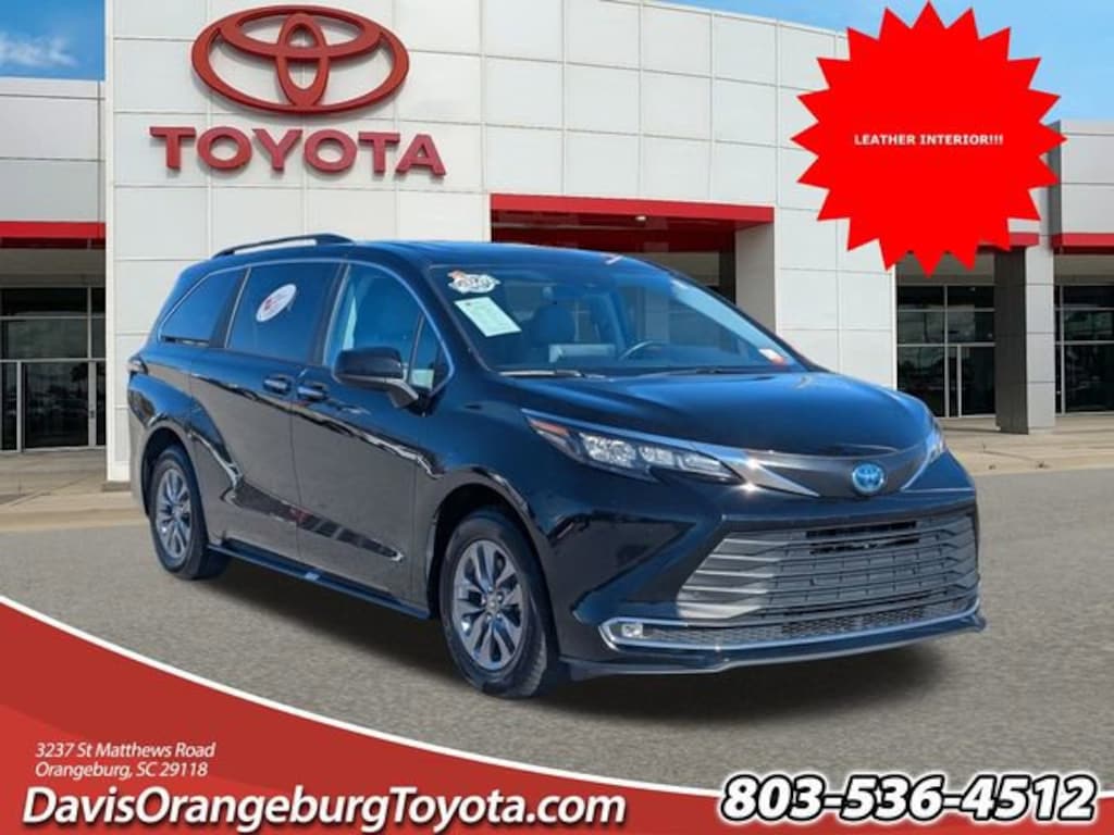 Certified 2024 Toyota Sienna XLE 7 Passenger Van Passenger Van