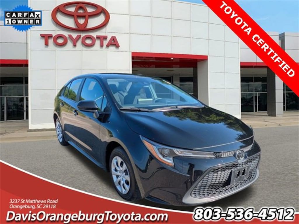 Certified 2022 Toyota Corolla LE Sedan