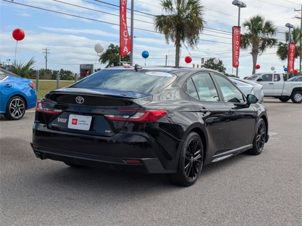 Certified 2025 Toyota Camry SE Sedan