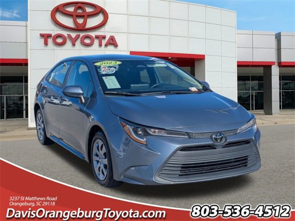 Certified 2023 Toyota Corolla LE Sedan