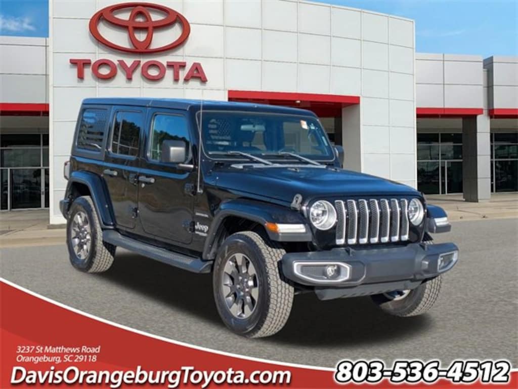 Used 2018 Jeep Wrangler Unlimited Sahara 4x4 SUV