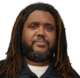 Staff member LaJaeric "LJ" Miller from 328f25e1b556