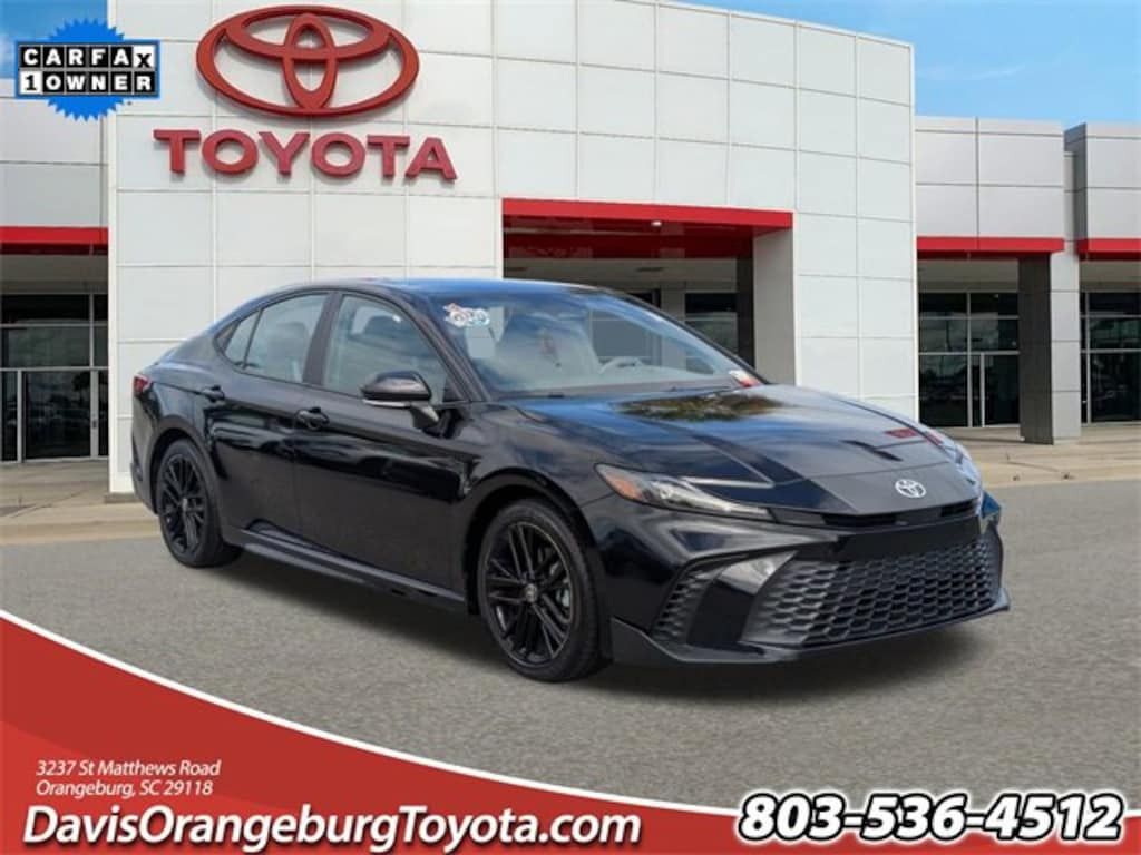 Certified 2025 Toyota Camry SE Sedan