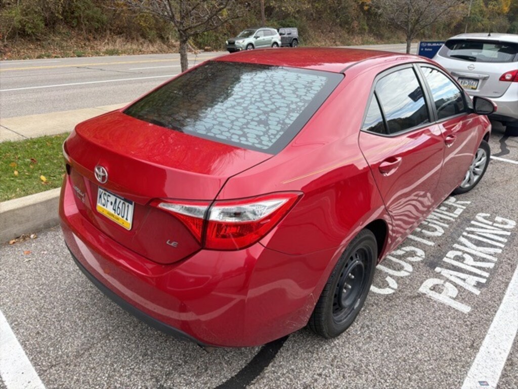 Used 2015 Toyota Corolla LE Sedan