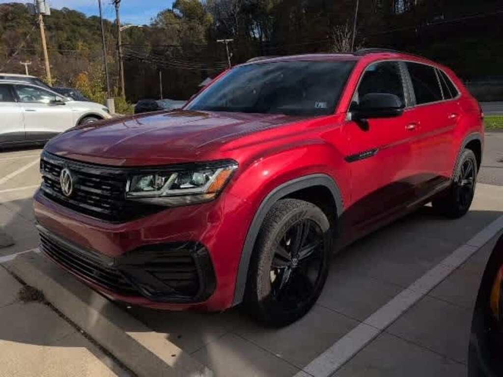Used 2022 Volkswagen Atlas Cross Sport 3.6L V6 SEL R-Line Black SUV