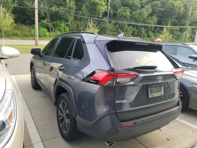 Used 2023 Toyota RAV4 XLE Premium with VIN JTMB6RFV1PD106250 for sale in Moon Township, PA