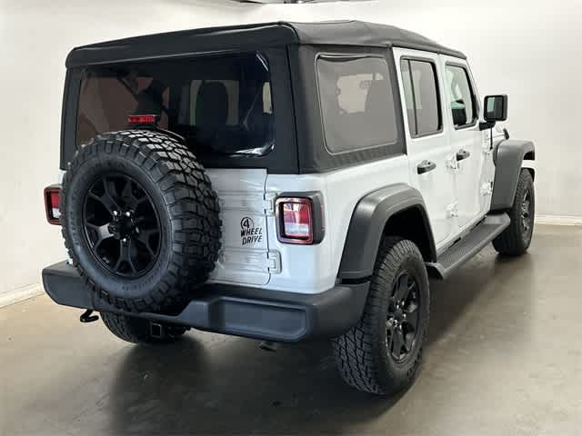 Used 2021 Jeep Wrangler Unlimited Willys Sport with VIN 1C4HJXDN2MW856398 for sale in Moon Township, PA