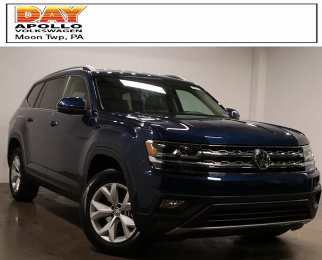 New 2018 Volkswagen Atlas 3 6l V6 Se 4motion For Sale In Moon