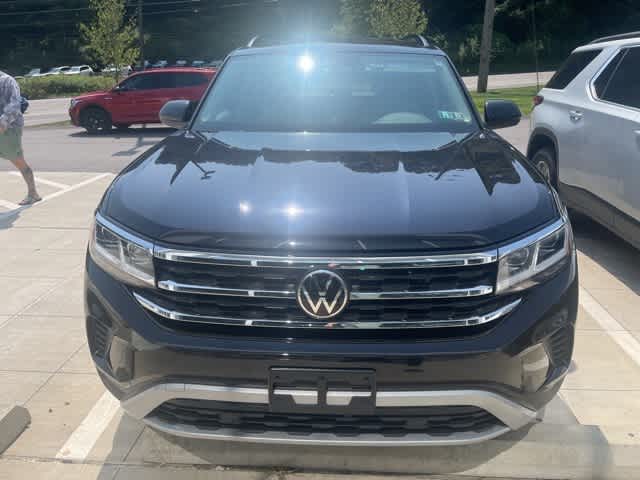 Used 2022 Volkswagen Atlas SE with VIN 1V2LP2CA9NC502938 for sale in Moon Township, PA