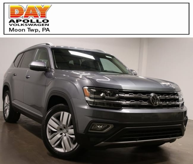 New 2019 Volkswagen Atlas 3 6l V6 Sel 4motion For Sale In Moon