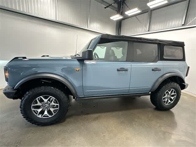 Used 2022 Ford Bronco 4-Door Badlands with VIN 1FMEE5DH6NLA72519 for sale in Moon Township, PA