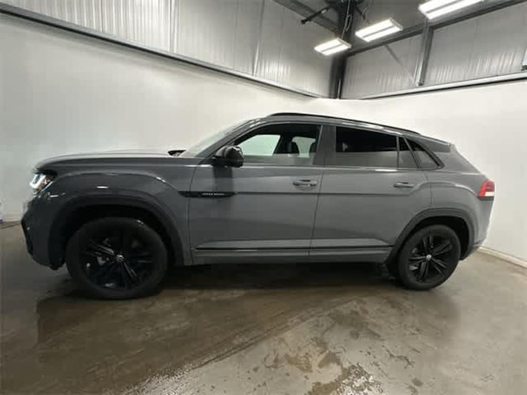 Certified 2023 Volkswagen Atlas Cross Sport 3.6L V6 SEL R-Line Black SUV